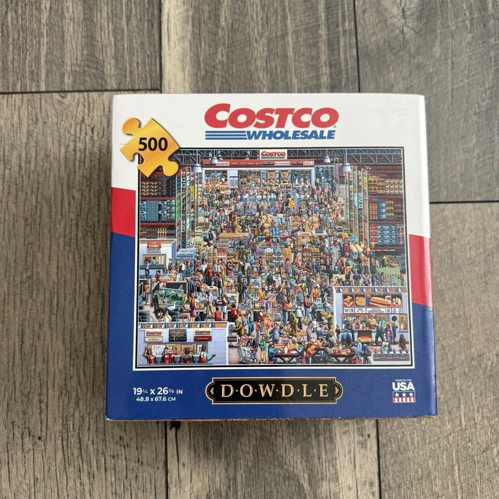 Dowdle Costco Wholesale The Treasure Hunt 500pc Jigsaw Puzzle 19x26 USA 2021 NEW